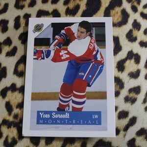 Yves Sarault #44 Hockey Card